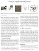 Interactively browsing large image collections